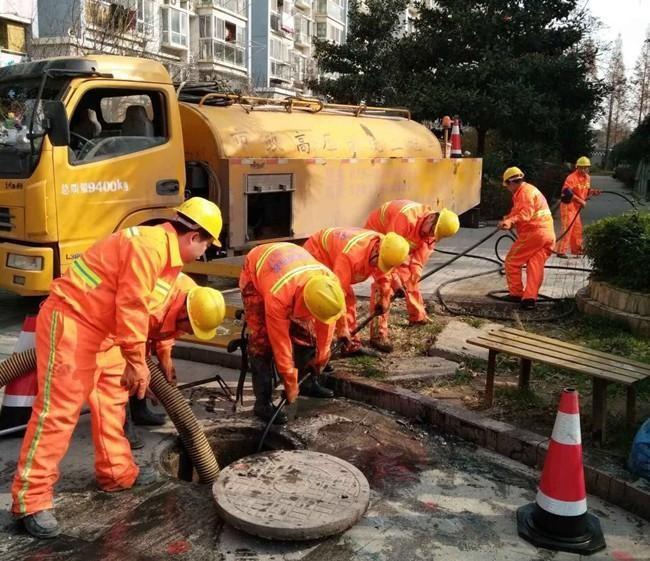 承留镇市政管道清淤